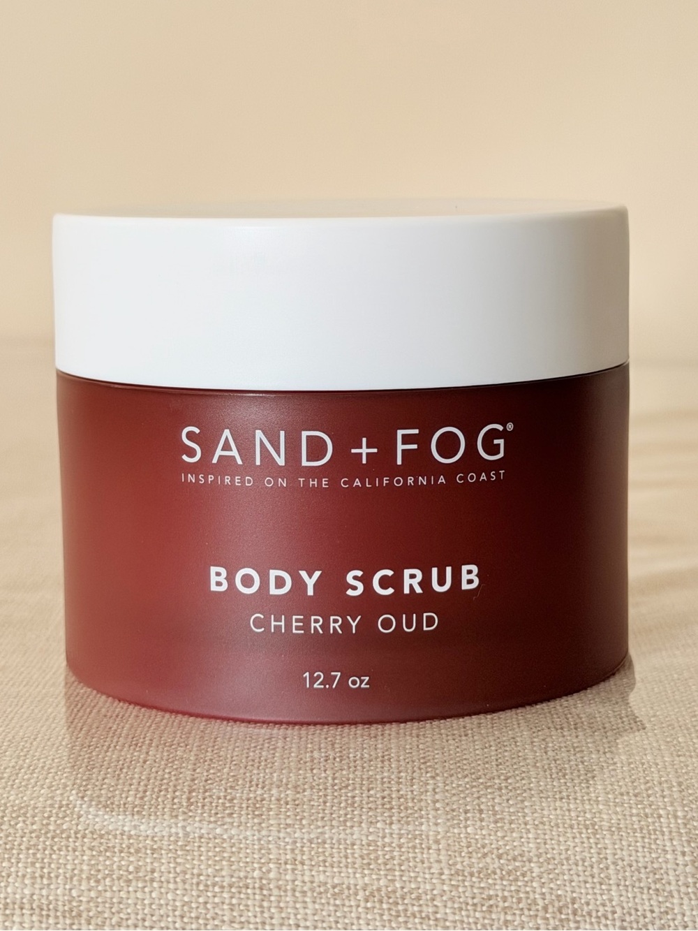 Sand + Fog Cherry Oud Body Scrub - 12.7 oz.